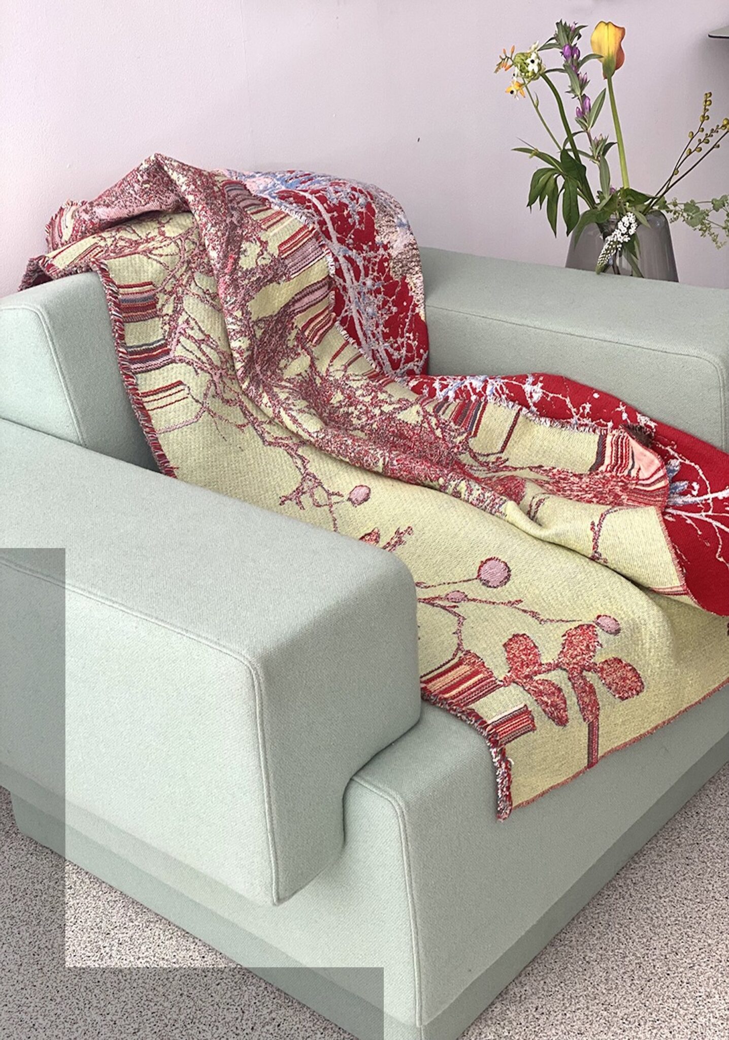woven plaid Bonheur