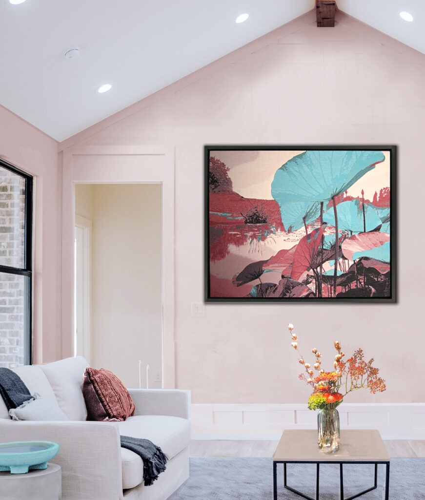 wall tapestry in interior